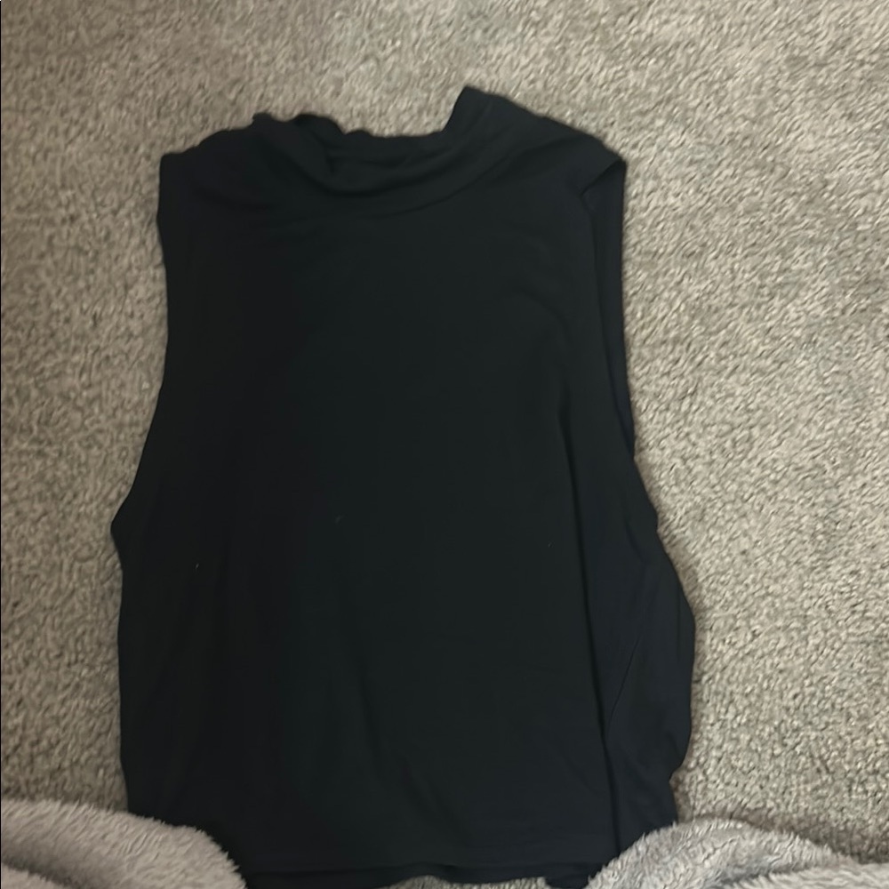 PacSun Black Muscle Tee Blouse